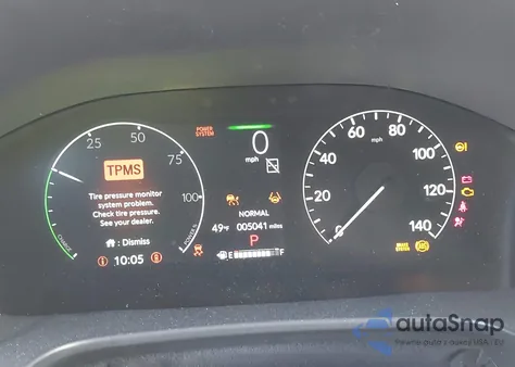 2025 Honda Cr-V Hybrid Sport из США, поврежденный, VIN 7FARS5H51SE023536